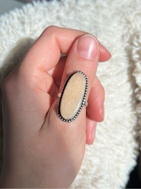 Silver Ring with Stone